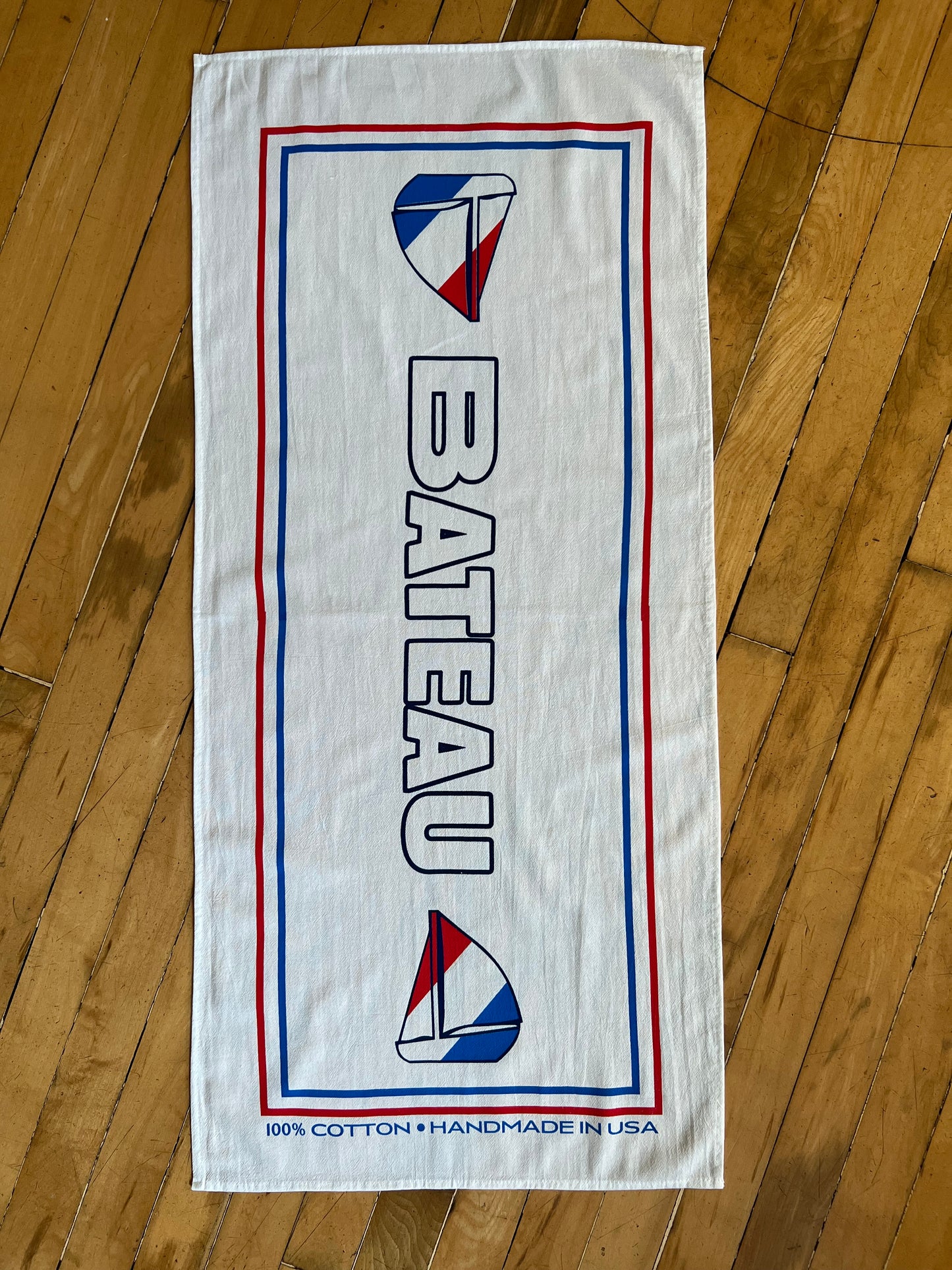 Bateau Tea Towel