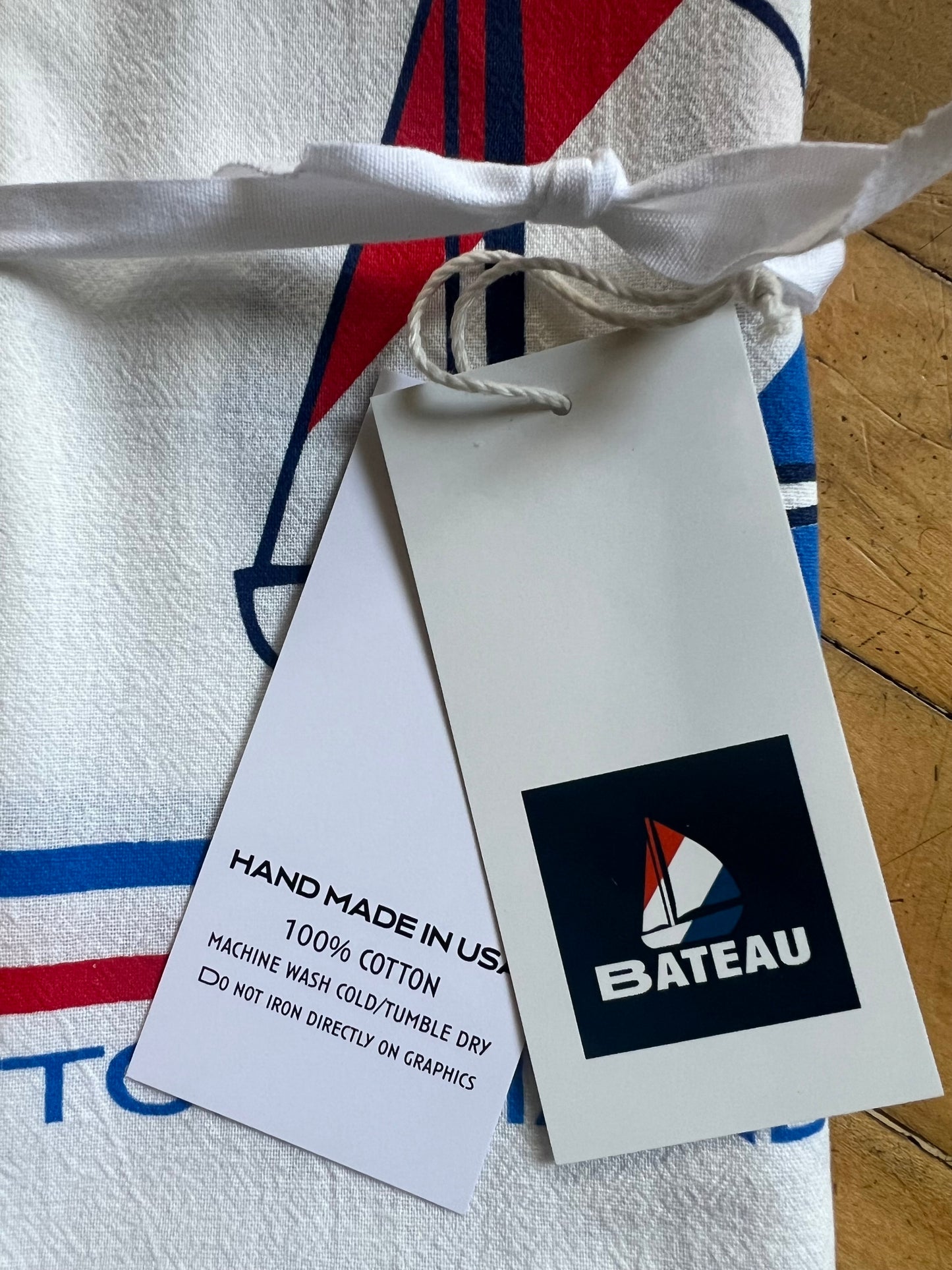 Bateau Tea Towel